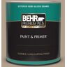 BEHR PREMIUM PLUS 1 qt. #PWL-85 Stepping Stones Semi-Gloss Enamel Exterior Paint & Primer