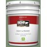 BEHR PREMIUM PLUS 5 gal. #PPU11-02 Shallot Bulb Flat Low Odor Interior Paint & Primer