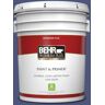 BEHR PREMIUM PLUS 5 gal. #620D-7 Deep Indigo Flat Low Odor Interior Paint & Primer