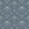 A-Street Prints Niki Blue Country Kitsch Non Woven Paper Wallpaper