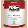 BEHR PREMIUM PLUS 1 gal. #M220-4 Trick or Treat Flat Low Odor Interior Paint & Primer