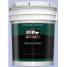 BEHR PREMIUM PLUS 5 gal. #P540-3 Canterbury Bells Semi-Gloss Enamel Exterior Paint & Primer