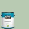 BEHR PREMIUM PLUS 1 gal. #S400-3 Healing Aloe Satin Enamel Low Odor Interior Paint & Primer