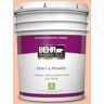 BEHR PREMIUM PLUS 5 gal. #230C-3 Pink Beach Eggshell Enamel Low Odor Interior Paint & Primer