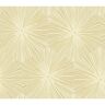 Seabrook Designs Chadwick Starburst Metallic Gold and White Paper Strippable Roll (Covers 56 sq. ft.)