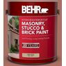 BEHR 1 gal. #PFC-08 Terra Brick Flat Interior/Exterior Masonry, Stucco and Brick Paint