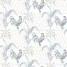 Chesapeake Hank Blue Rooster Blue Paper Strippable Roll (Covers 56.4 sq. ft.)