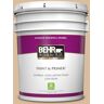 BEHR PREMIUM PLUS 5 gal. #BXC-40 Soft Wheat Eggshell Enamel Low Odor Interior Paint & Primer