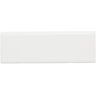 Daltile Restore Bright White 2 in. x 6 in. Ceramic Bullnose Trim Tile (2.4 sq. ft./case)