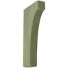 Ekena Millwork 1-3/4 in. x 12 in. x 6 in. Restoration Green Clarksville Wood Vintage Decor Bracket