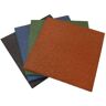 Rubber-Cal Eco-Sport Interlocking Rubber Flooring Tiles, Terra Cotta 1 in. x 19.5 in. x 19.5 in. (1 Pack)