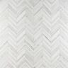 Ivy Hill Tile Auburn White 11.33 in. x 12.87 in. Polished Marble Wall Mosaic Tile (2.02 sq. ft./Each)