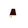 OptiWood Acacia 0.45 in. Thick x 2 in. Width x 78 in. Length Overlap Stair Nose Molding