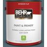 BEHR PREMIUM PLUS 1 gal. #540F-6 Distance Flat Low Odor Interior Paint & Primer