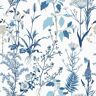 SURFACE STYLE Berkshire Meadow Floral Sky Vinyl Peel and Stick Wallpaper Roll ( Covers 30.75 sq. ft. )