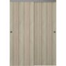 Belldinni Stella 56 in. x 80" Shambor Finished Wood Composite Bypass Sliding Door