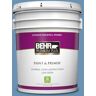 BEHR PREMIUM PLUS 5 gal. #M510-4 Brittany Blue Eggshell Enamel Low Odor Interior Paint & Primer