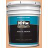 BEHR PREMIUM PLUS 5 gal. #M220-4 Trick or Treat Satin Enamel Exterior Paint & Primer