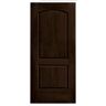 JELD-WEN 36 in. x 80 in. Continental Espresso Stain Solid Core Molded Composite MDF Interior Door Slab