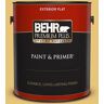 BEHR PREMIUM PLUS 1 gal. #MQ4-13A Celebration Flat Exterior Paint & Primer