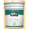 BEHR PREMIUM PLUS 5 gal. #P280-3 Polka Dot Skirt Semi-Gloss Enamel Low Odor Interior Paint & Primer