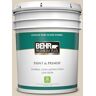 BEHR PREMIUM PLUS 5 gal. #PPU7-10 Roman Plaster Semi-Gloss Enamel Low Odor Interior Paint & Primer