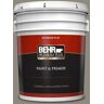 BEHR PREMIUM PLUS 5 gal. #790D-5 Squirrel Flat Exterior Paint & Primer