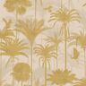 Tempaper Gold Royal Palm Vinyl Peel and Stick Removable Wallpaper, (Covers 28 sq. ft.)