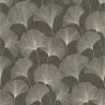 SURFACE STYLE Ginko Leaves Ebony Vinyl Peel and Stick Wallpaper Roll (Covers 30.75 sq. ft.)