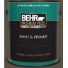 BEHR PREMIUM PLUS 1 gal. #S-H-710 Dried Leaf Semi-Gloss Enamel Exterior Paint & Primer