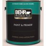 BEHR PREMIUM PLUS 1 gal. #T13-11 Bees Knees Semi-Gloss Enamel Exterior Paint & Primer