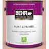 BEHR PREMIUM PLUS 1 gal. #T17-06 Everythings Rosy Eggshell Enamel Low Odor Interior Paint & Primer