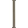 AFCO 9' x 6" Endura-Aluminum Column, Round Shaft (Load-Bearing 20,000 LBS), Non-Tapered, Fluted, Wicker