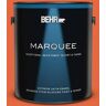 BEHR MARQUEE 1 gal. #P190-6 Emergency Zone Satin Enamel Exterior Paint & Primer