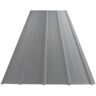 Gibraltar Building Products 8 ft. SM-Rib Galvalume Steel 29-Gauge Roof/Siding Panel in Gray