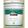 BEHR PREMIUM PLUS 5 gal. #400D-5 Grass Cloth Semi-Gloss Enamel Low Odor Interior Paint & Primer