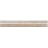 MSI Ivory Pencil Molding 0.75 in. x 12 in. Honed Travertine Wall Tile (20 lin. ft./Case)