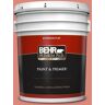 BEHR PREMIUM PLUS 5 gal. #M170-5 Indian Sunset Flat Exterior Paint & Primer