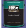 BEHR PREMIUM PLUS 1 gal. #P550-6 Wizards Potion Semi-Gloss Enamel Exterior Paint & Primer