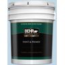 BEHR PREMIUM PLUS 5 gal. #M500-1 Tinted Ice Semi-Gloss Enamel Exterior Paint & Primer