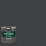 BEHR PREMIUM 1 qt. #HDC-MD-04 Totally Black Solid Color Waterproofing Exterior Wood Stain and Sealer