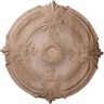 Ekena Millwork 16 in. Unfinished Maple Carved Acanthus Leaf Ceiling Medallion