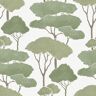 RoomMates 28.18 sq. ft. Umbrella Pines Green Peel and Stick Wallpaper