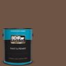 BEHR PREMIUM PLUS 1 gal. #280F-7 Breakfast Blend Satin Enamel Exterior Paint & Primer