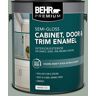 BEHR PREMIUM 1 gal. #AE-39 Danger Isle Semi-Gloss Enamel Interior/Exterior Cabinet, Door & Trim Paint