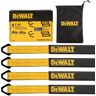 DeWalt 2 in. x 38 in. 4,000 lb. SWL / 12,000 lb. Bs – 4-pc Premium Axle Strap Kit w/Storage Bag