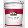 BEHR PREMIUM PLUS 5 gal. #OR-W13 Shoelace Hi-Gloss Enamel Interior/Exterior Paint