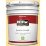 BEHR PREMIUM PLUS 5 gal. #P290-3 Roasted Corn Flat Low Odor Interior Paint & Primer