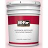 BEHR PREMIUM PLUS 5 gal. #P150-1 Blowing Kisses Hi-Gloss Enamel Interior/Exterior Paint