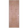 Masonite 30 in. x 80 in. Flush Hardwood Left-Handed Hollow-Core Smooth Birch Veneer Composite Single Prehung Interior Door